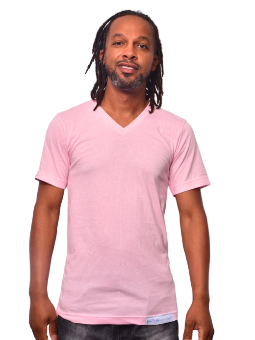Rose Quartz 5 - Crystal Infused Clothing - Apparel - T-Shirts
